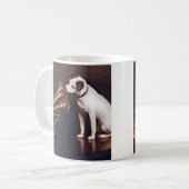 De stem van zijn meester  koffiemok (Voorkant links)