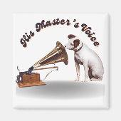 De stem van zijn meester magneet (Voorkant)