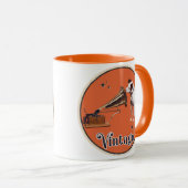 De stem van zijn meester mok (Voorkant rechts)