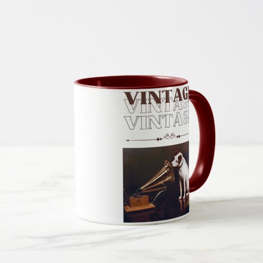 De stem van zijn meester  mok (Voorkant rechts)