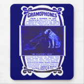 De stem van zijn meester muismat (Voorkant)