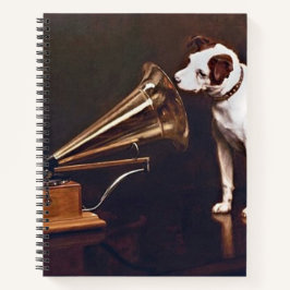 De stem van zijn meester notitieboek