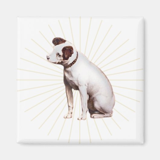 De stem van zijn meester schittert magneet (Voorkant)