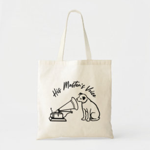 De stem van zijn meester tote bag