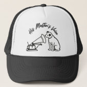 De stem van zijn meester trucker pet (Voorkant)