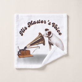 De stem van zijn meester washandje