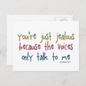 De stemmen briefkaart (Voorkant / Achterkant)