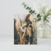 “De Stemmen” engel kunst door Gustave Moreau Briefkaart (Staand voorkant)