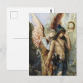 “De Stemmen” engel kunst door Gustave Moreau Briefkaart (Voorkant / Achterkant)