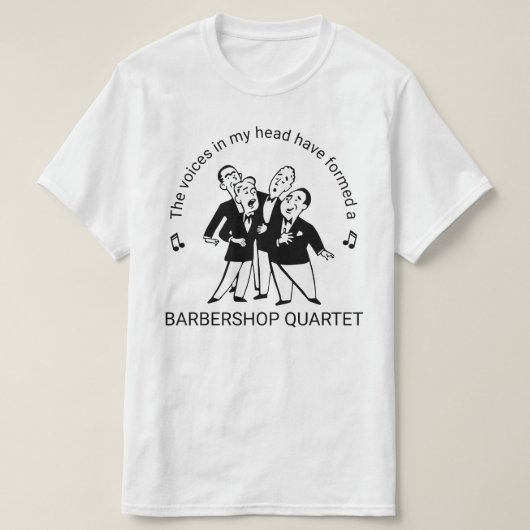 De stemmen in mijn hoofd t-shirt (Design voorkant)