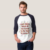 De stemmen in mijn hoofd t-shirt (Voorkant volledig)