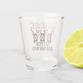 De stemmen krijgen meer Chihuahua Shot Glas (Achterkant)