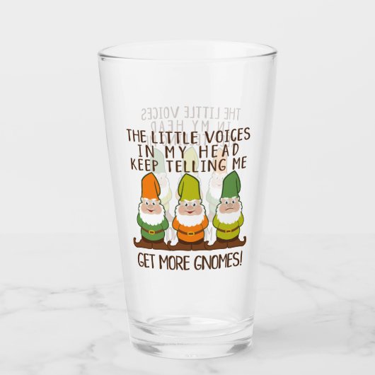 De stemmen krijgen meer gnomen glas (Voorkant)