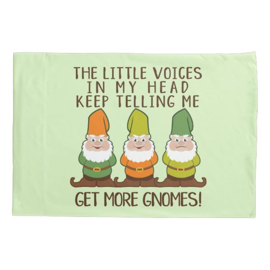 De stemmen krijgen meer gnomen kussensloop (Achterkant)