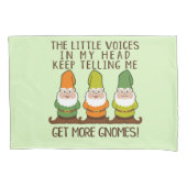 De stemmen krijgen meer gnomen kussensloop (Voorkant)