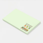 De stemmen krijgen meer gnomen | Kute Post-it® Notes (Schuin)