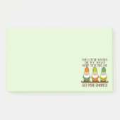 De stemmen krijgen meer gnomen | Kute Post-it® Notes (Voorkant)