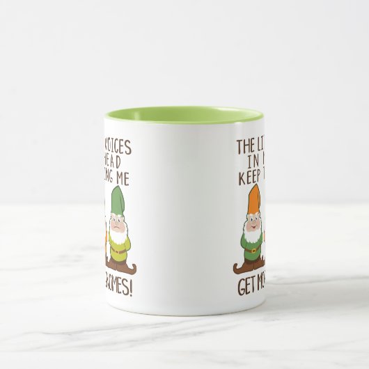 De stemmen krijgen meer gnomen mok (Midden)