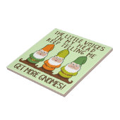 De stemmen krijgen meer gnomen tegeltje (Zijkant)