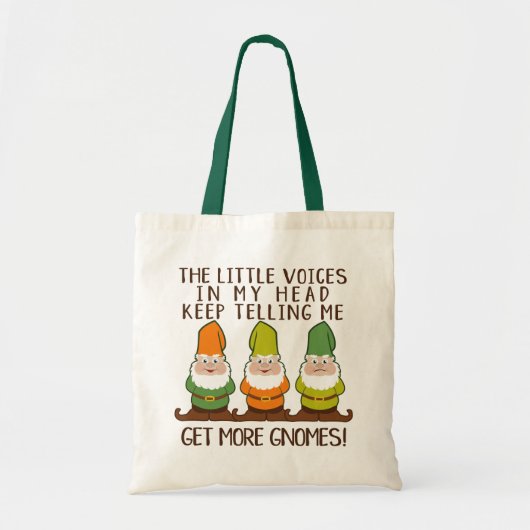 De stemmen krijgen meer gnomen tote bag (Voorkant)