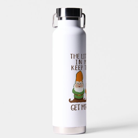 De stemmen krijgen meer gnomen waterfles (Voorkant)