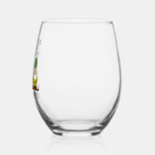 De stemmen krijgen meer gnomen wijnglas zonder voet (Links)