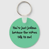 De stemmen - Sleutelhanger (Voorkant)