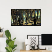 De stemmen uitschakelen poster (Thuiskantoor)