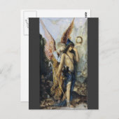 De stemmen, Waterverf van Gustave Moreau Briefkaart (Voorkant / Achterkant)