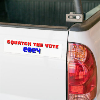 De stemming 20?? Verkiezingscampagne Bumpersticker