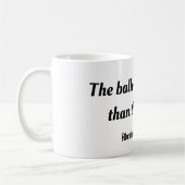 De stemming is sterker dan de kogel, Lincoln Koffiemok (Links)