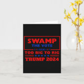 De stemming te groot om Trump 2024 te manipuleren, Kaart (Gele Bloem)