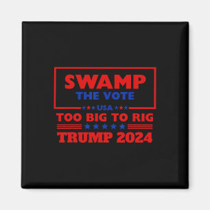 De stemming te groot om Trump 2024 te manipuleren, Magneet