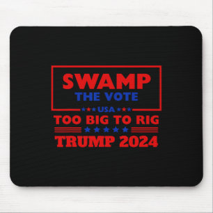 De stemming te groot om Trump 2024 te manipuleren, Muismat
