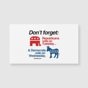 DE STEMMING VAN DE REPUBLIEK DINSDAG