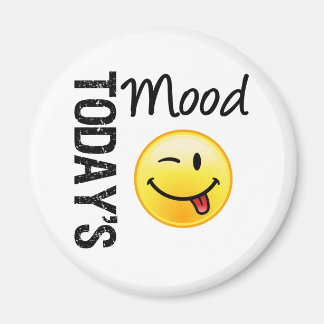 De stemming van vandaag Emoticon Speels Magneet