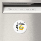 De stemming van vandaag is een gelukkige emoticon magneet (Insitu (Vaatwasser))