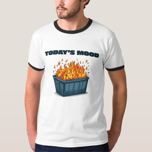 De stemming van vandaag t-shirt (Voorkant)