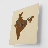 De Stemmingen India van het Kruid van de Vierkante Klok (Hoek)