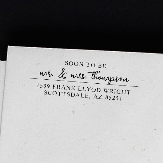 De Stempel van het Adres van de terugkeer van de d