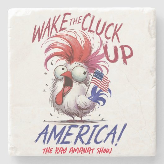 De stenen Onderzetters van het Ray Amanat Show (Voorkant)