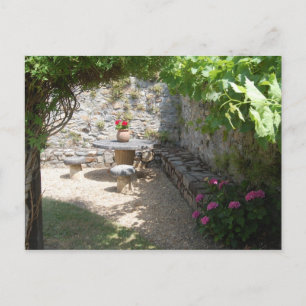 De stenen tafel feestdagenkaart