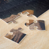 De Stenen Verlosser De Heer Is Mijn Rots Legpuzzel (Zijkant)