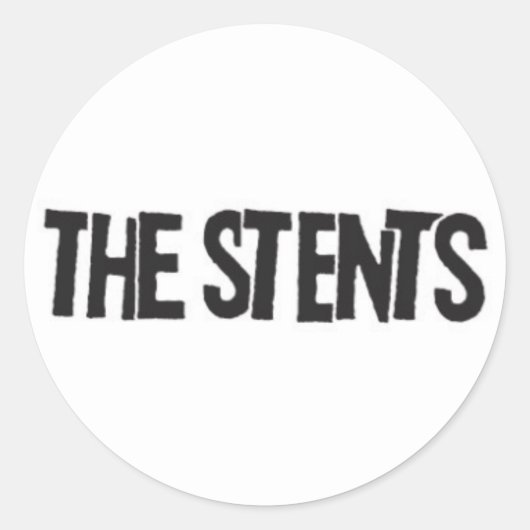 De Stents Ronde Sticker (Voorkant)