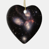De Stephans Quintet Galaxies | JWST Keramisch Ornament (Rechts)