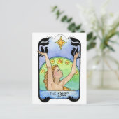 De ster briefkaart (Staand voorkant)