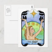 De ster briefkaart (Voorkant / Achterkant)