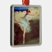 De ster: Dancer op punt door Degas Metalen Ornament (Rechts)