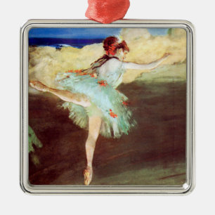 De ster: Dancer op punt door Degas Metalen Ornament