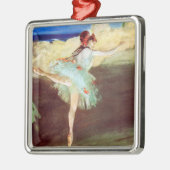 De ster: Dancer op punt door Degas Metalen Ornament (Links)
